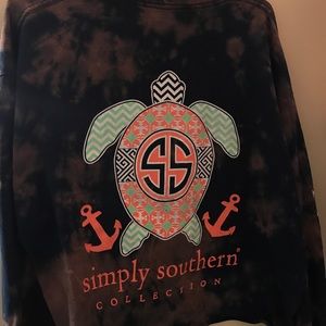 simply southern long sleeve crop top